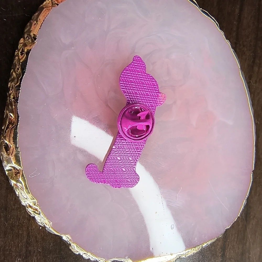 Pink Dachshund Enamel Pin
